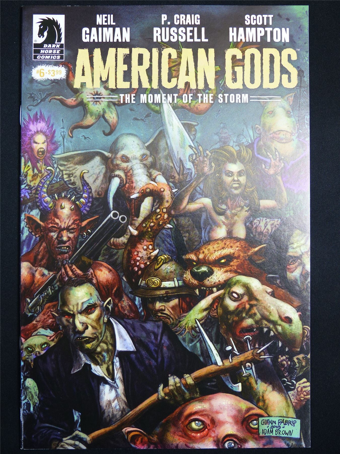 AMERICAN Gods: The Moment of the Storm #4 Cvr A - Dark Horse Comic #3MF