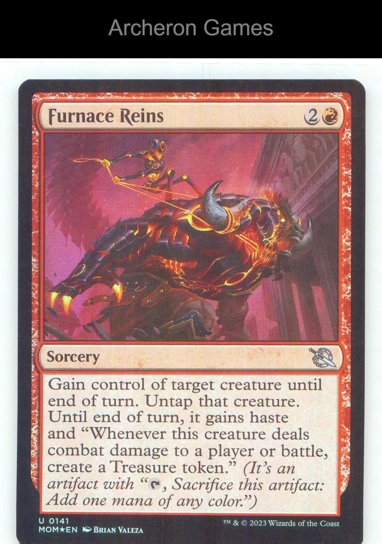 Furnace Reins MOM 141 UC MTG Card NM/EX+ Foil