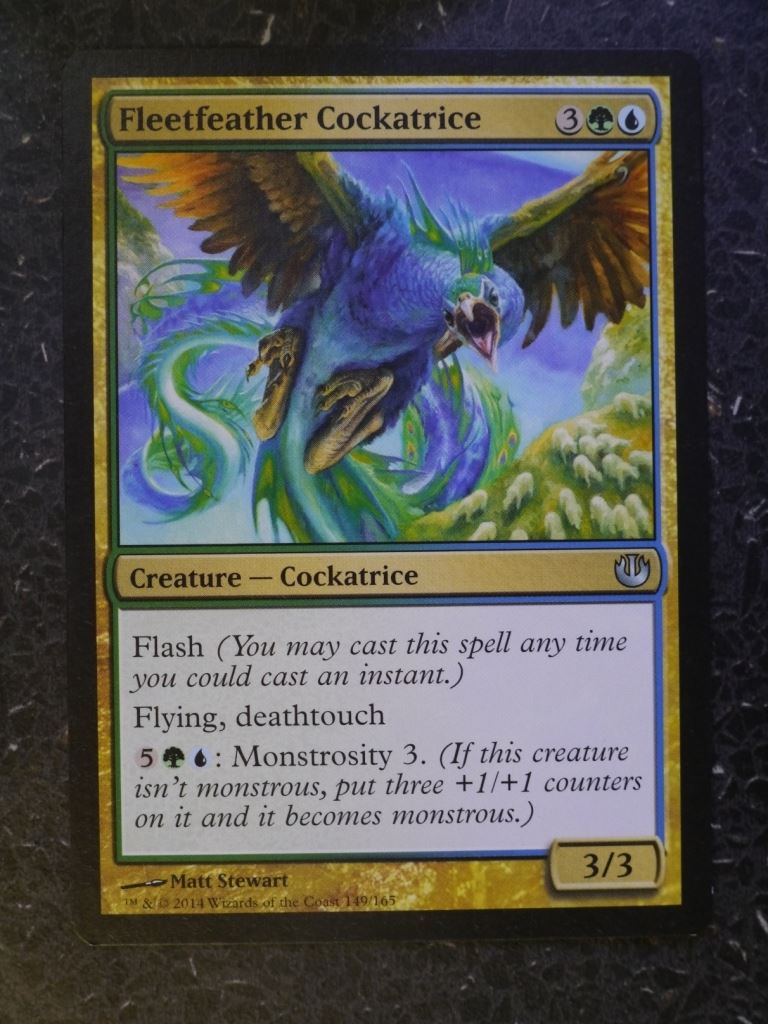 MTG Magic Cards: FLEETFEATHER COCKATRICE RARE # 6I34
