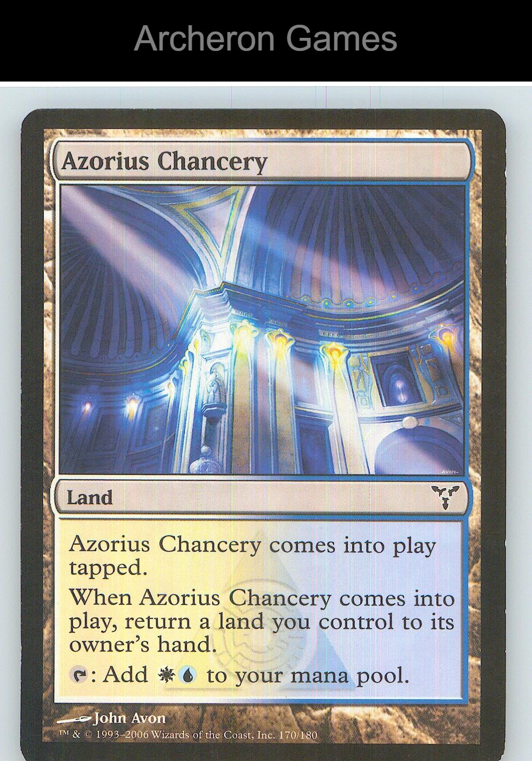 Azorius Chancery DIS 170 C MTG Card NM/EX+