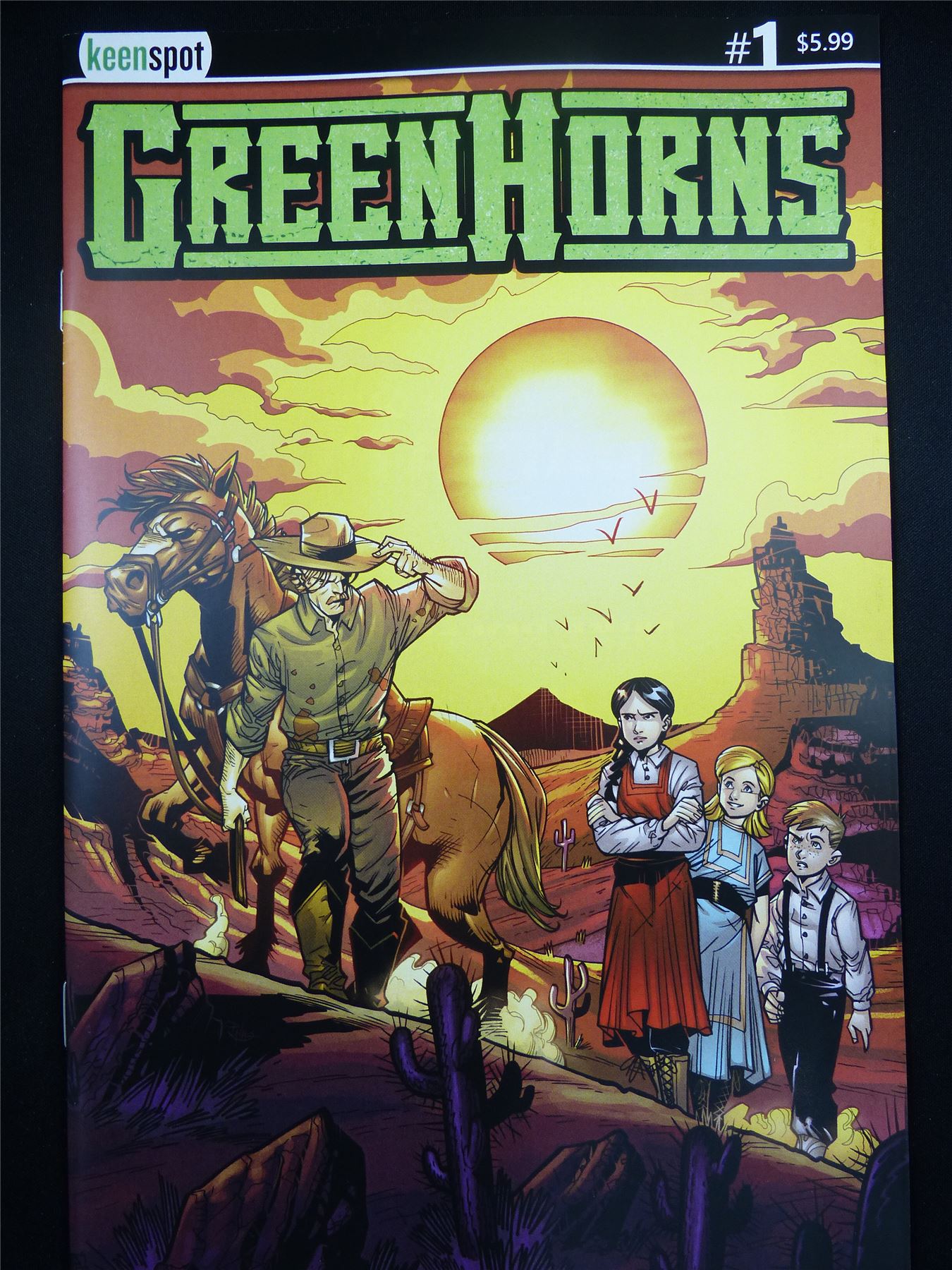 GREEN Horns #1 - Sep 2023 Keenspot Comic #OG