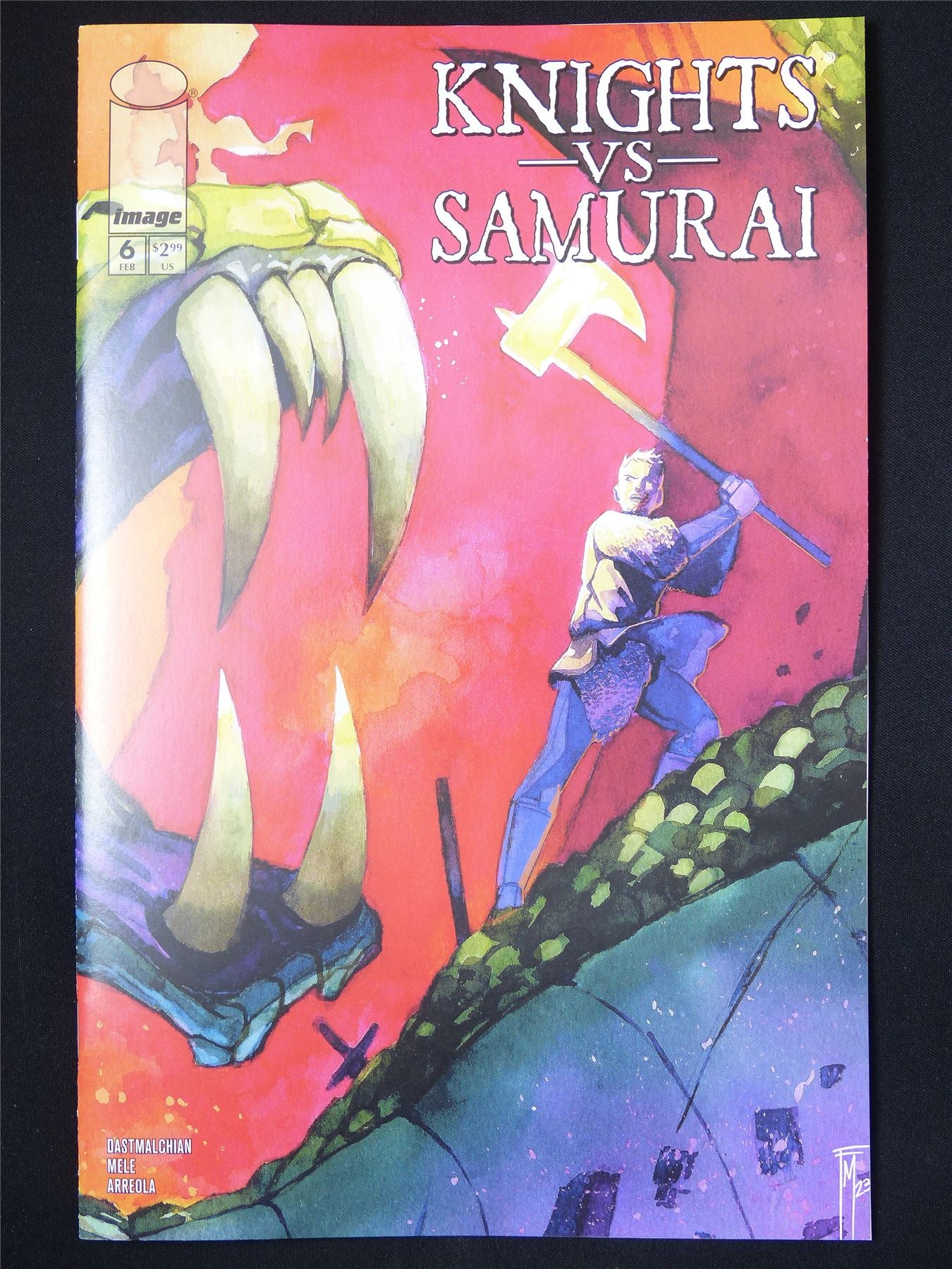 KNIGHTS vs Samurai #6 - B&B Mar 2025 Image Comic #100