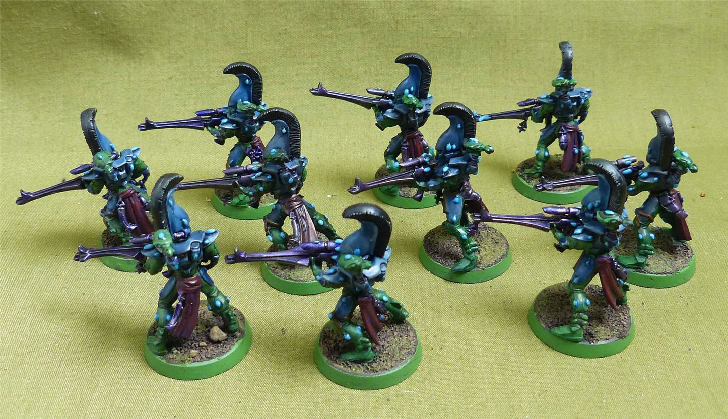 Dire Avengers set of 10 painted - Aeldari - Warhammer 40K #5SA