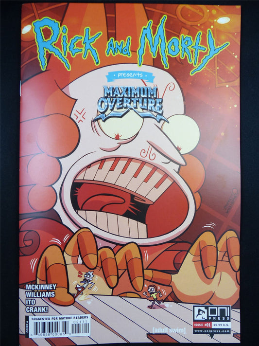 RICK and Morty presents Maximum Overture #1 - May 2023 Oni Press Comic #7I