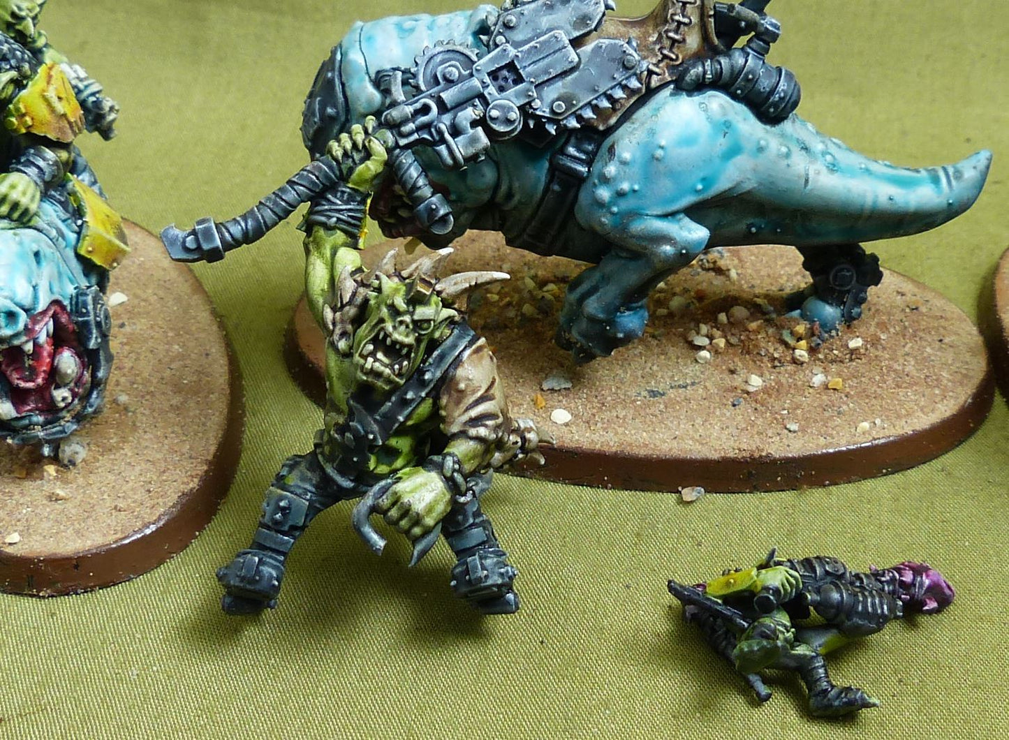 Squighog Boyz painted - Orks - Warhammer 40K #50F
