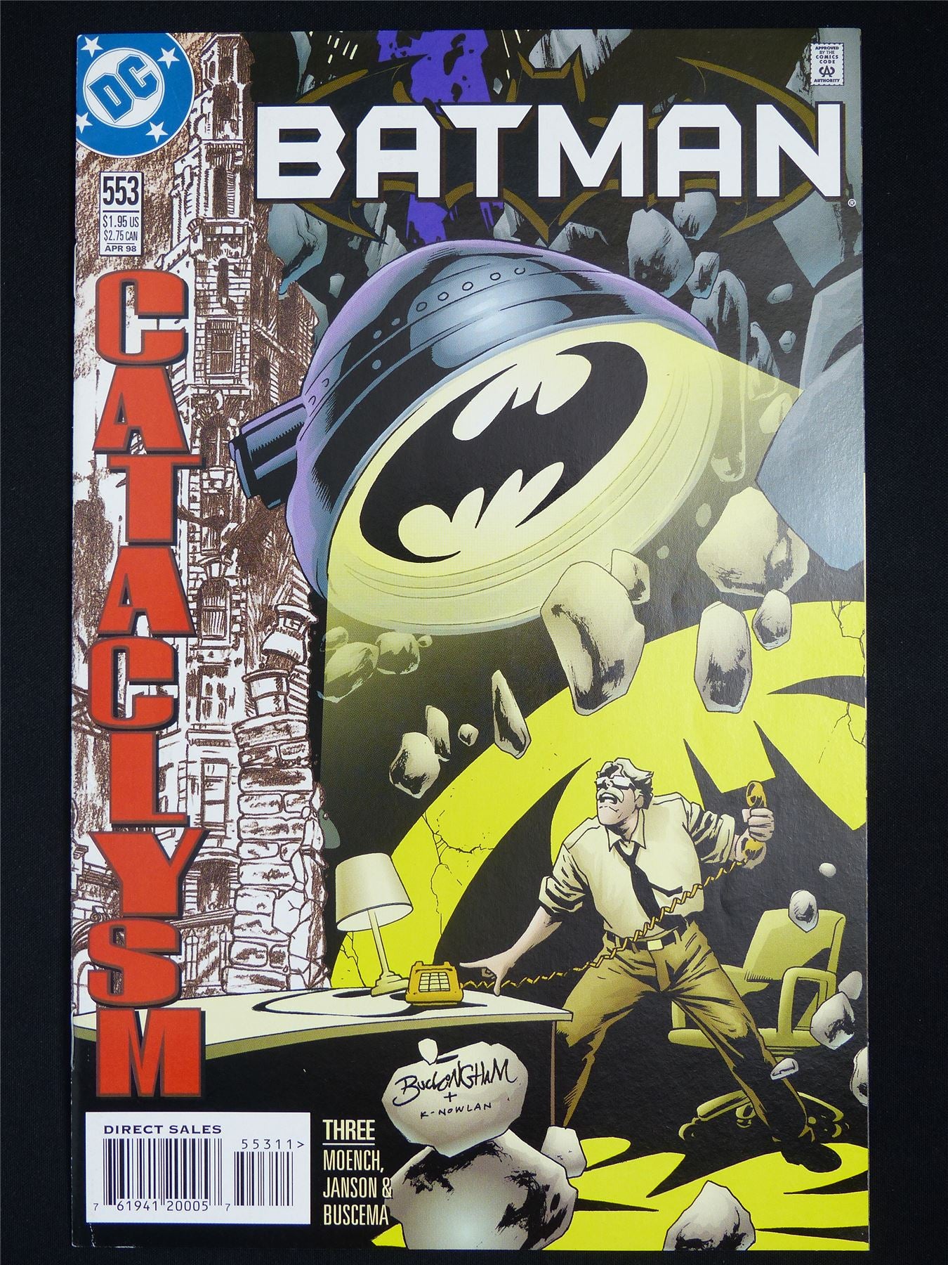 BATMAN: Cataclysm #553 - DC Comic #49X