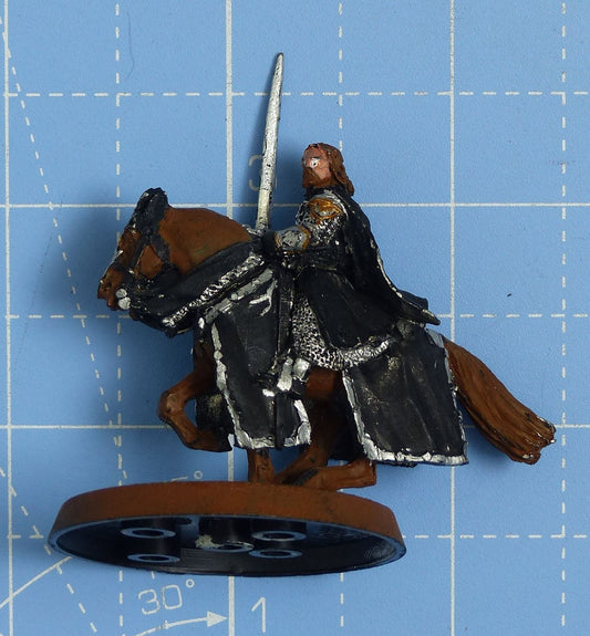 Classic Metal Aragorn King of Men on Horse OOP - Lord of the Rings Warhammer #347