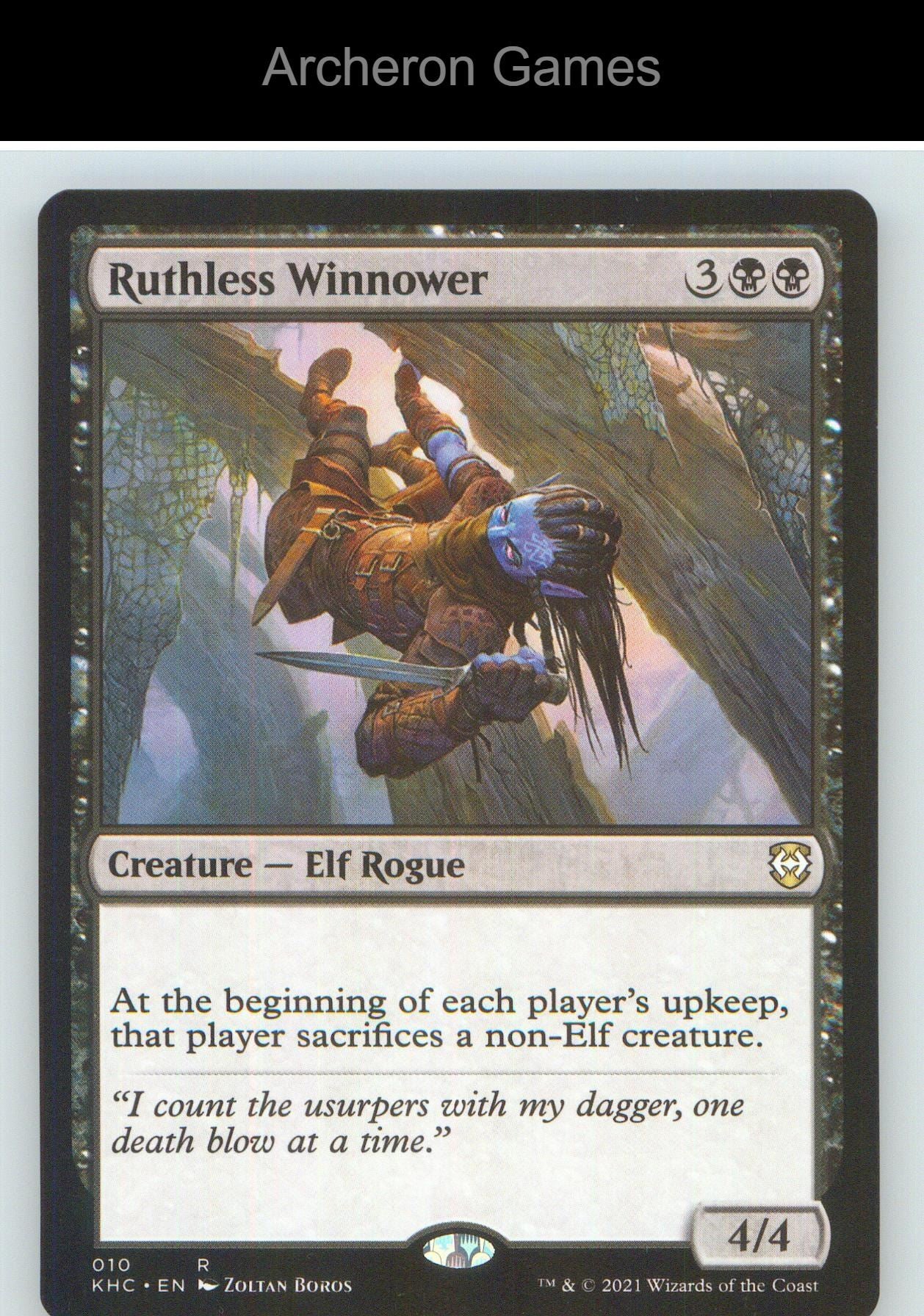 Ruthless Winnower KHC 10 R MTG Card NM/EX+
