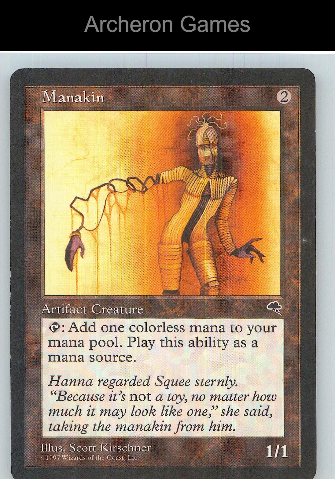Manakin TMP 296 C MTG Card NM/EX+