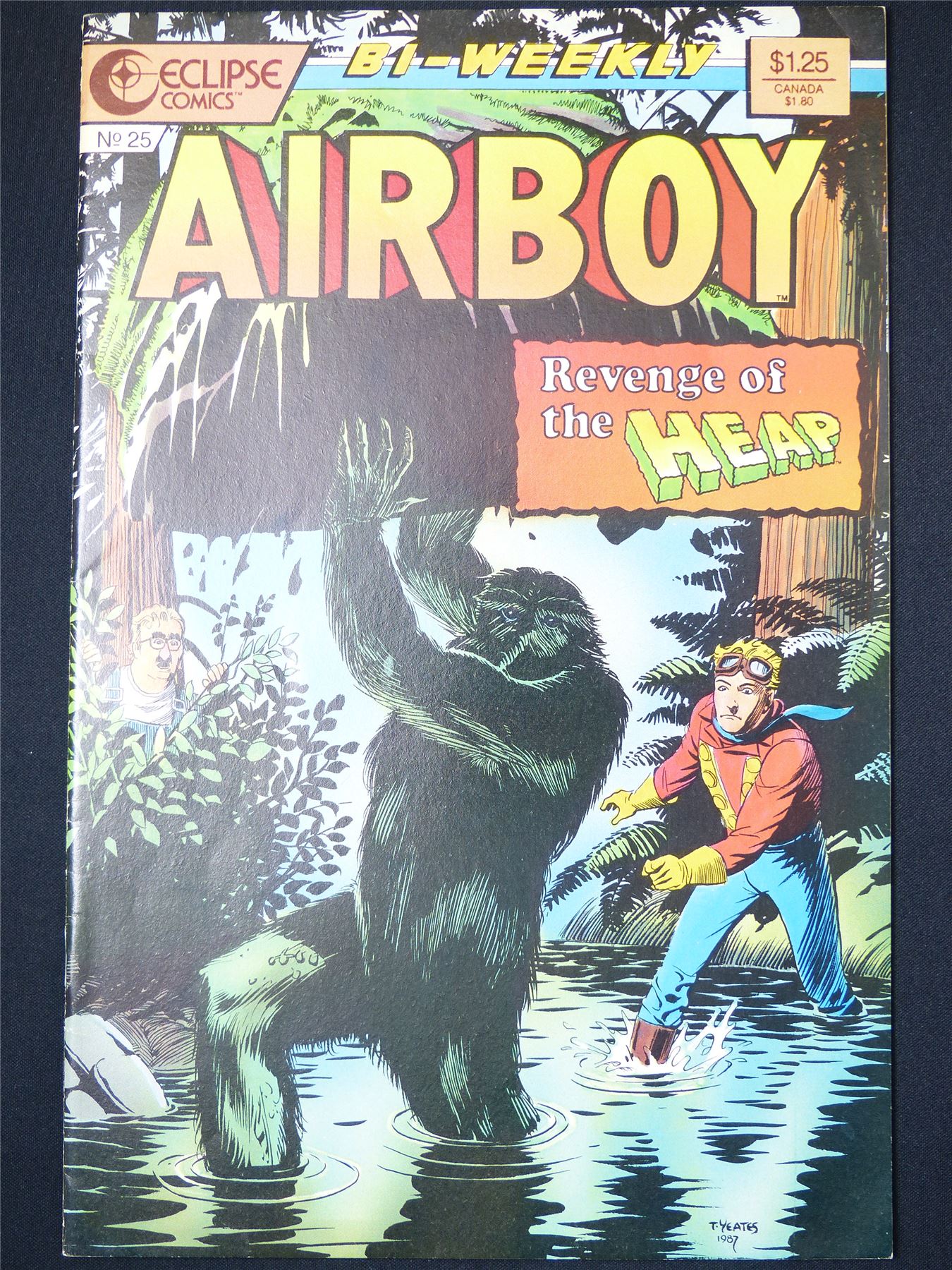 AIRBOY #25 - Eclipse Comic #KZ
