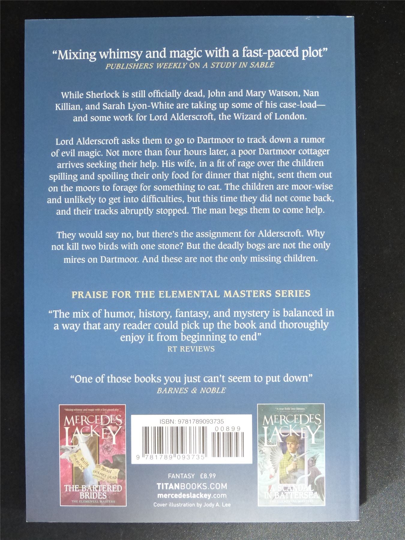 The Case of the Spellbound Child - Titan Novel Book Softback #9M