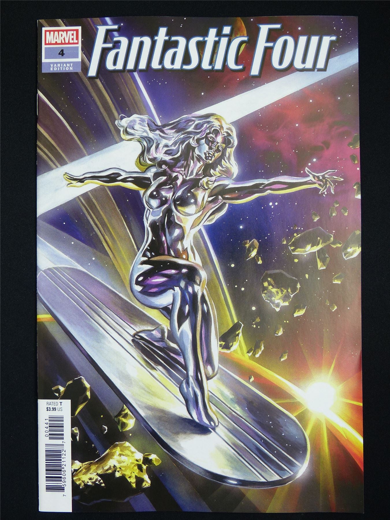 FANTASTIC Four #4 Silver Surfer Variant - Dec 2025 Marvel Comic #5D9