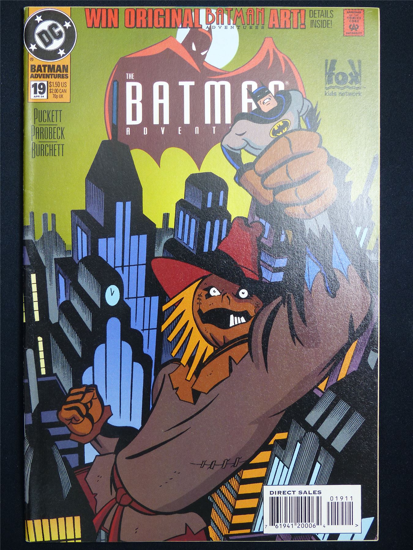 The BATMAN Adventures #19 1994 - DC Comic #3MA