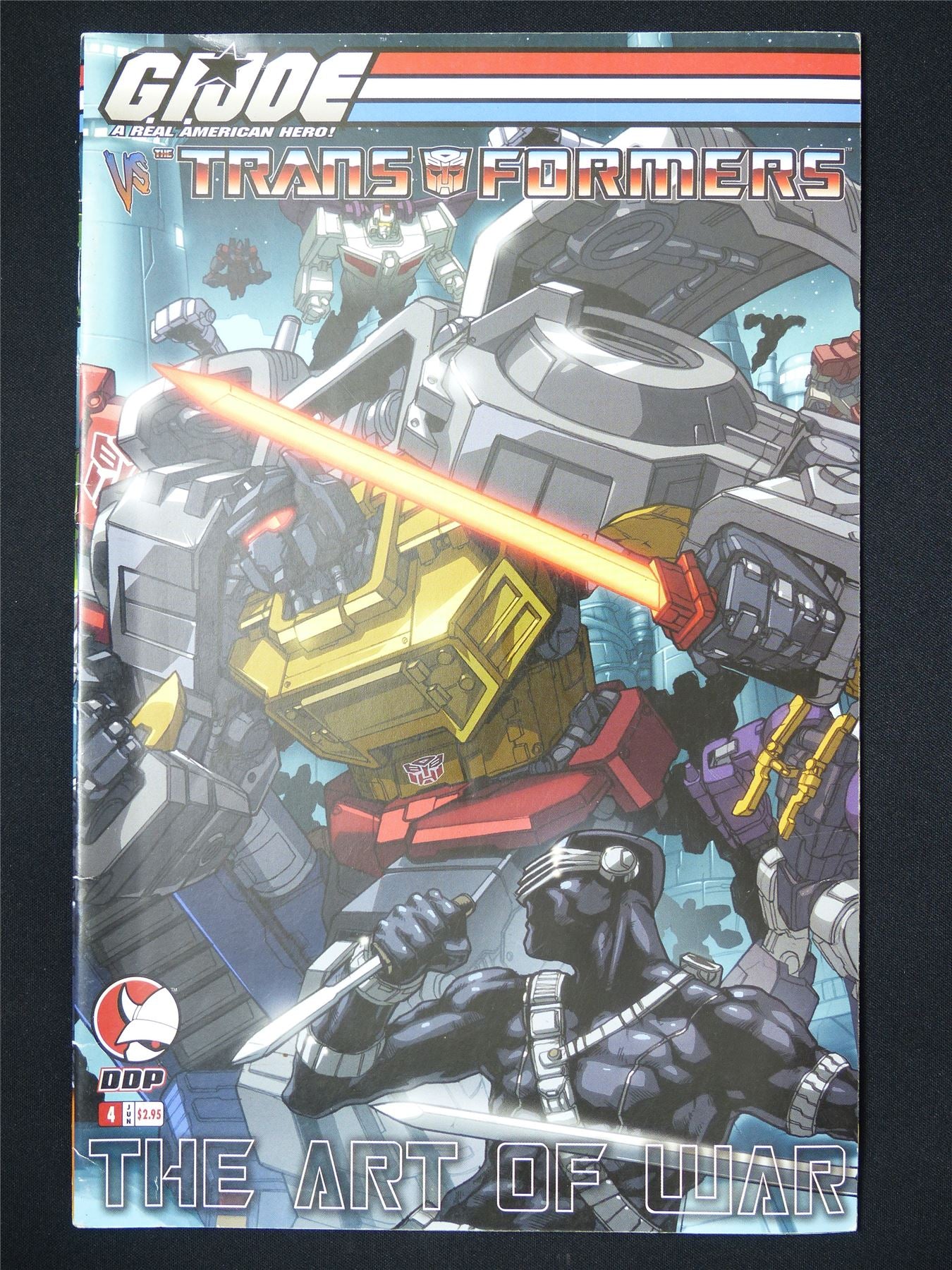 G.I.JOE vs Transformers #4 - DDP Comic #12E