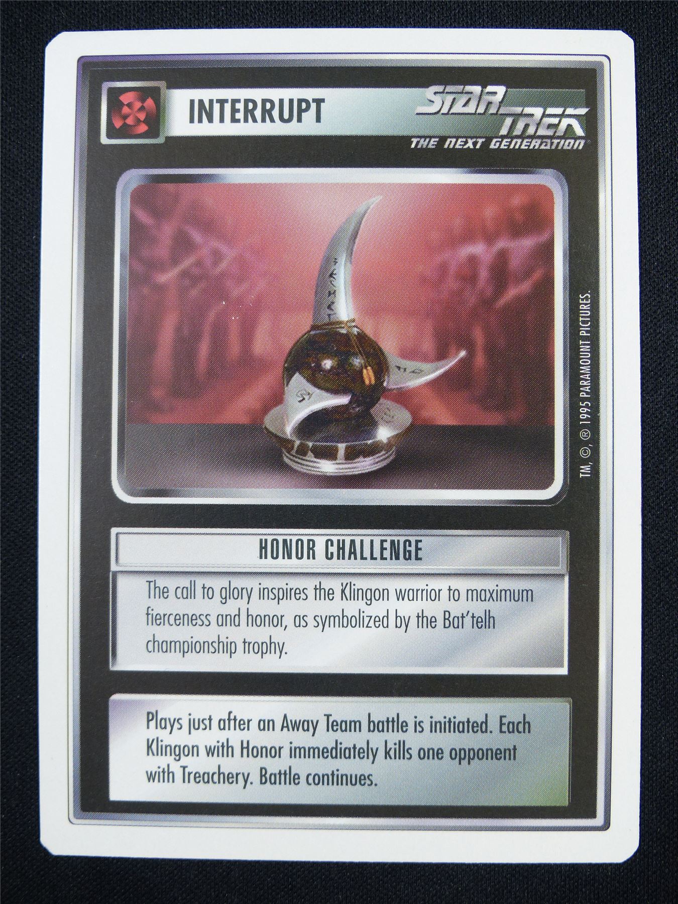 Honor Challenge - The Next Generation - Star Trek Card #196