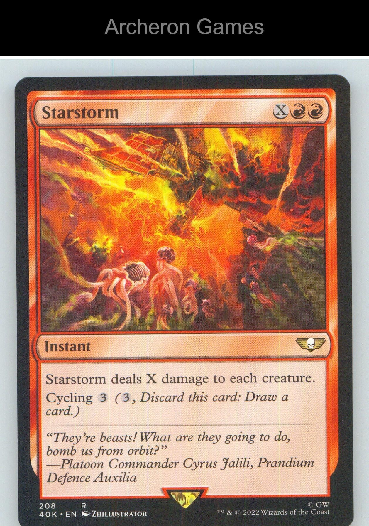 Starstorm 208 R MTG Card NM/EX+