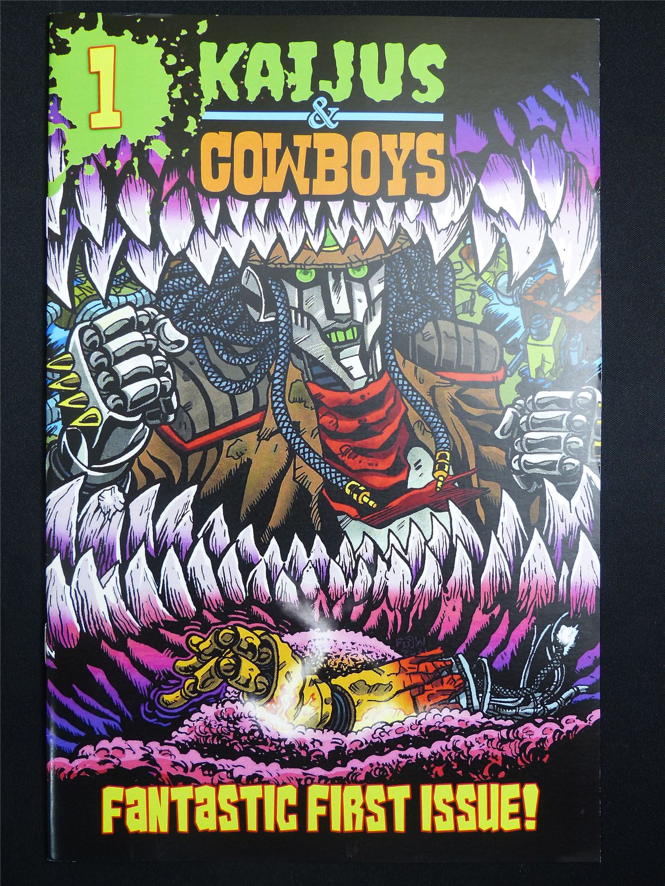 KAIJUS & Cowboys #1 Cvr A - Jul 2026 Titan Comic #2IM
