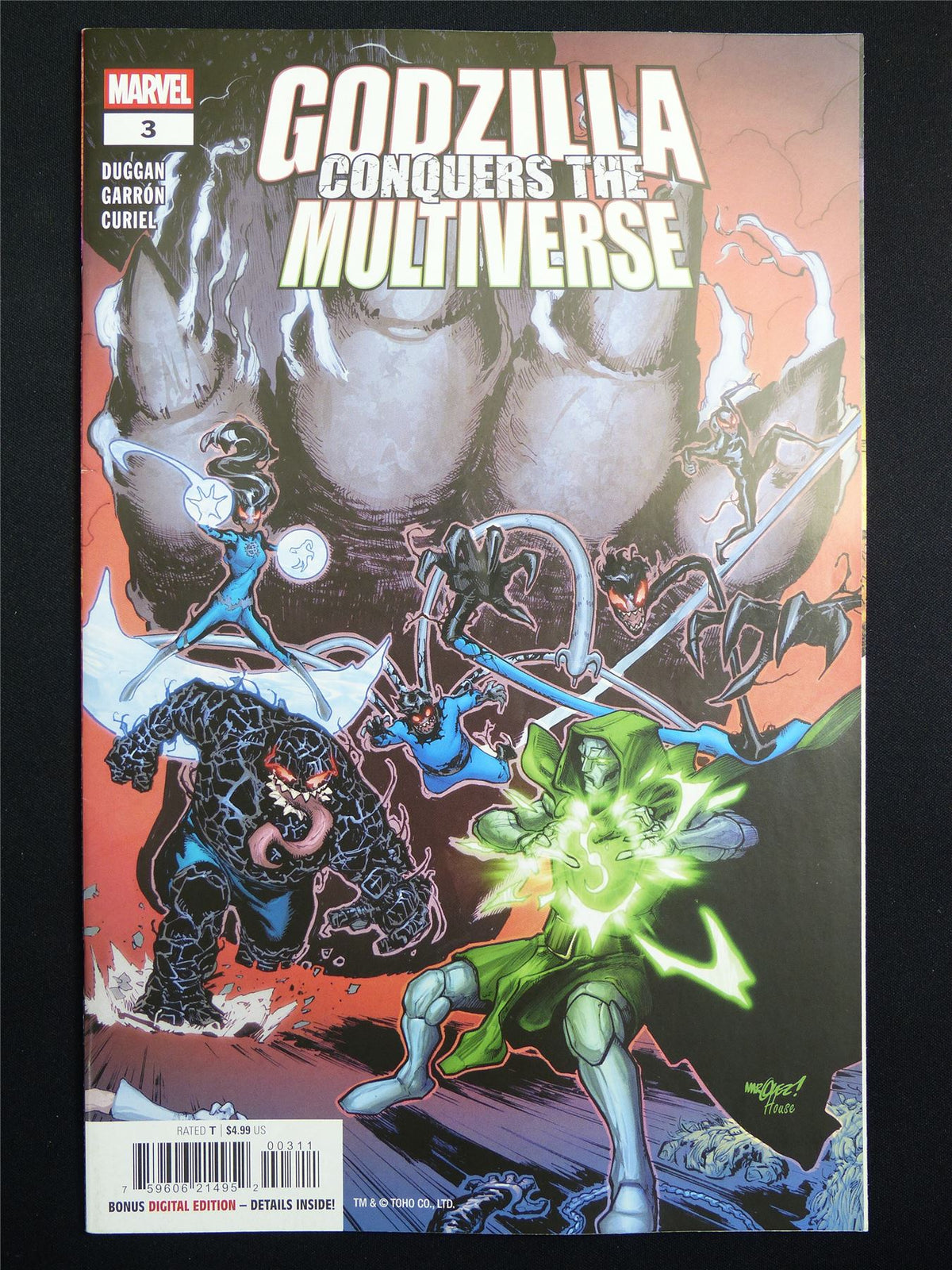 GODZILLA Conquers the Multiverse #3 Cvr A - Marvel Comic #4OS