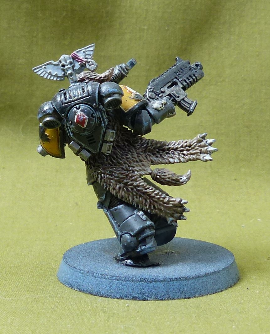 Space Wolf Primaris Lieutenant - Space Marines - Warhammer 40K #2BJ