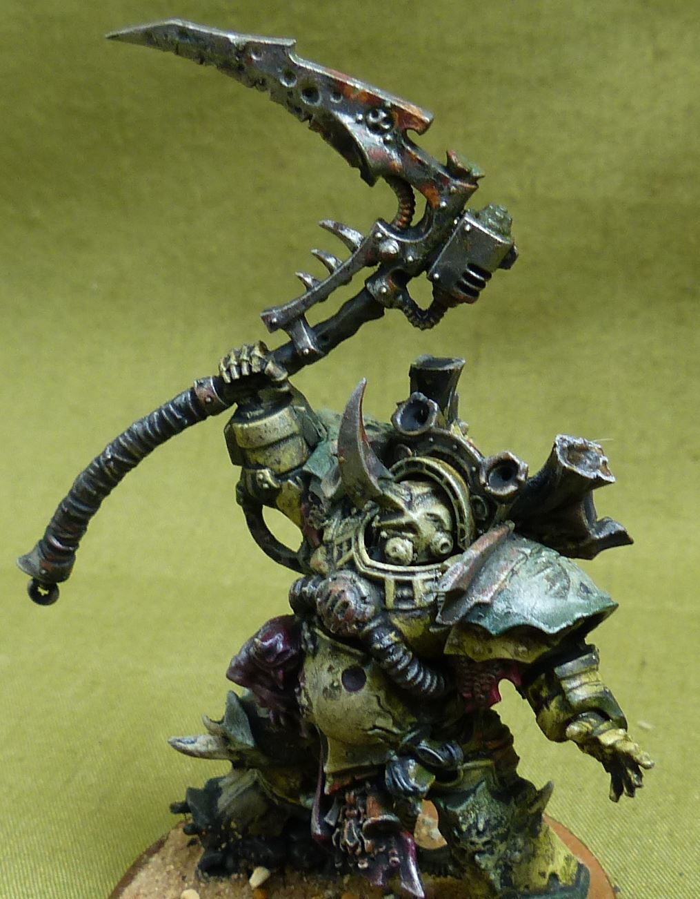 Typhus, Herald of the Plague God painted - Death Guard - Warhammer 40K #52D