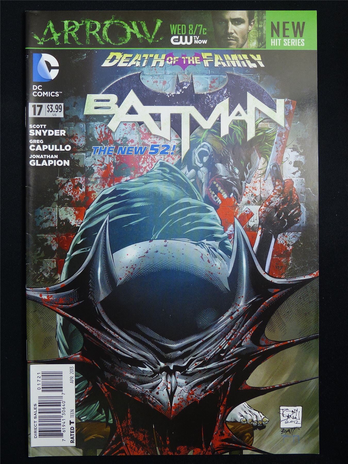 BATMAN #17 Death of the Family - DC Comic #37P