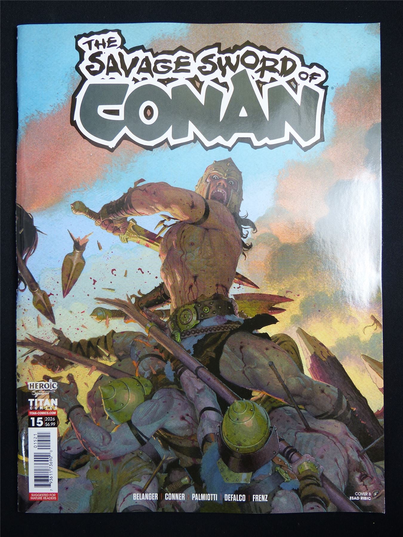 The Savage Sword of Conan #15 Cvr B - Jul 2026 Titan Comic Magazine #2JM