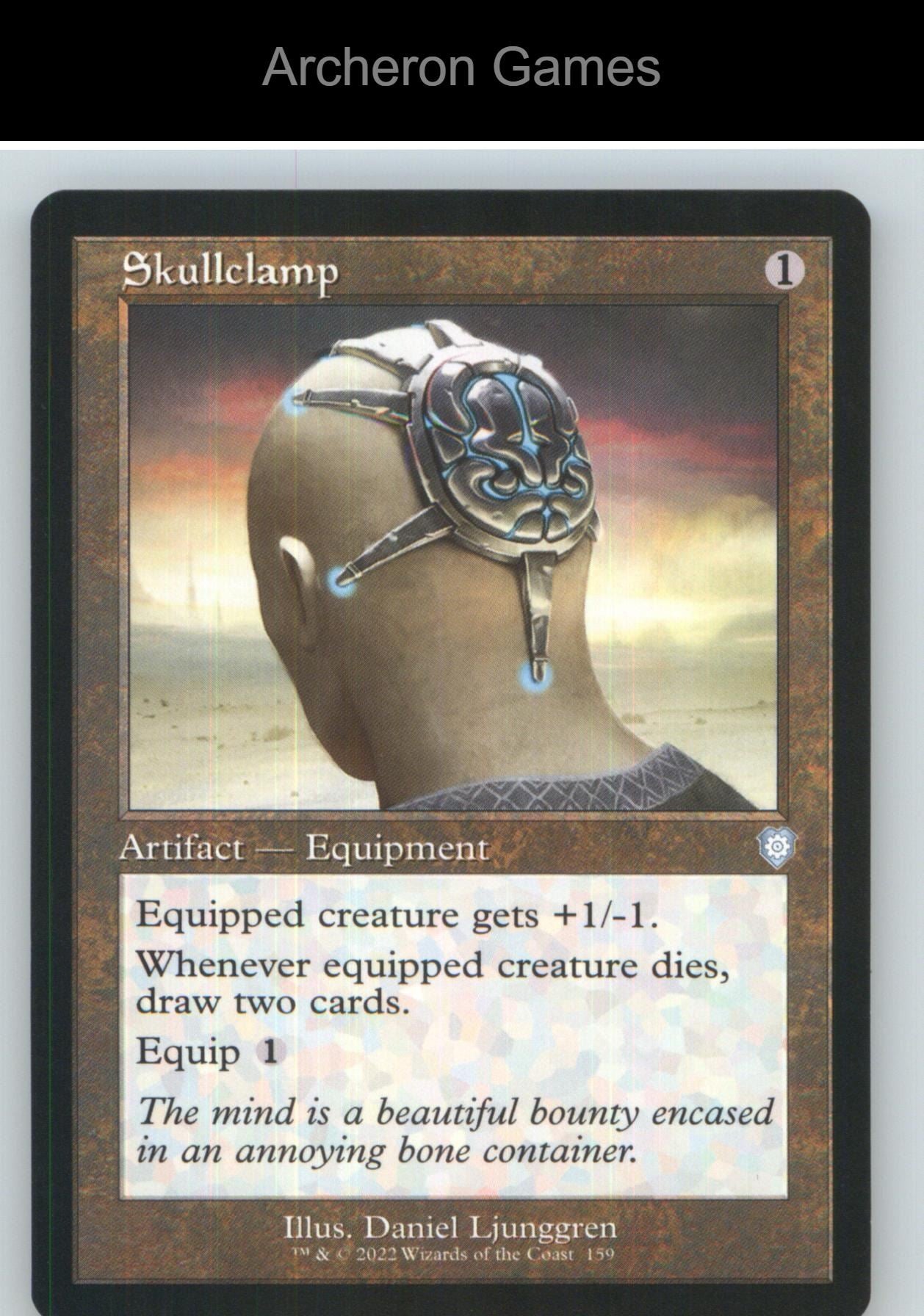 Skullclamp (Retro Frame) BRC 159 UC MTG Card NM/EX+