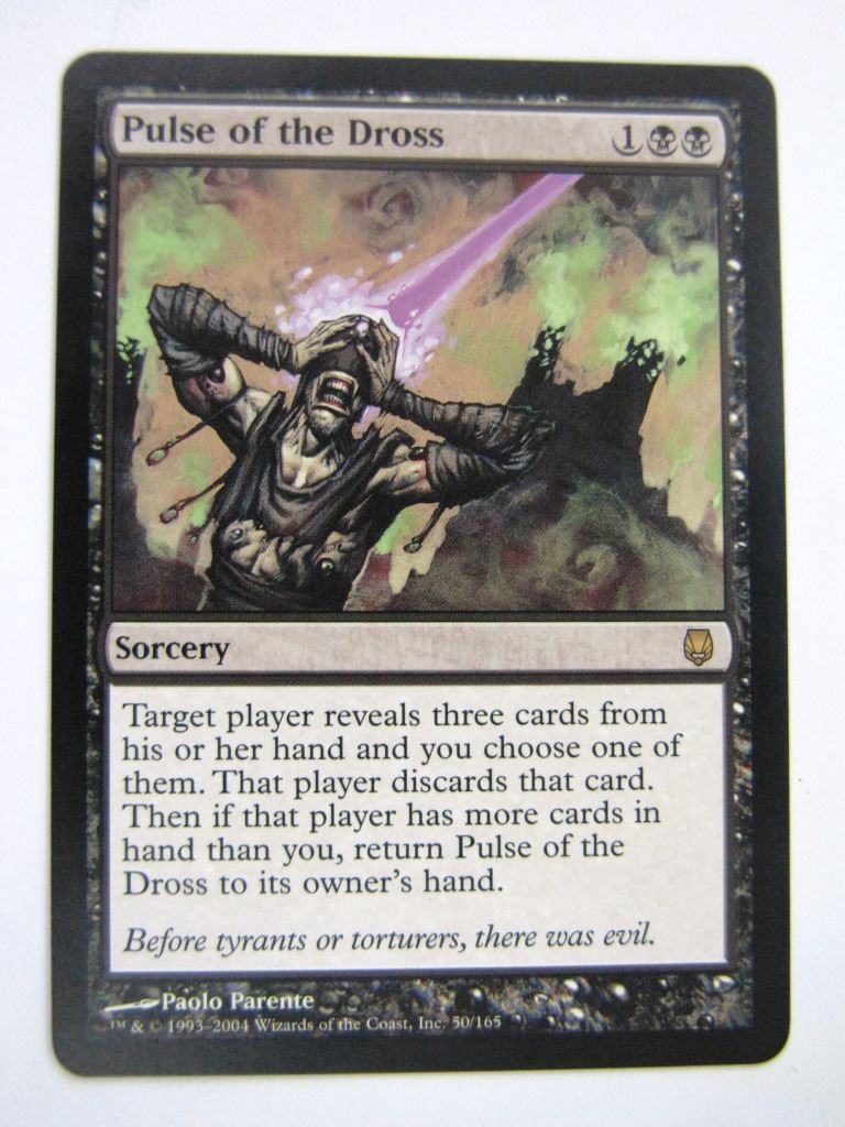 MTG Magic Played Cards: PULSE OF THE DROSS # 7D71