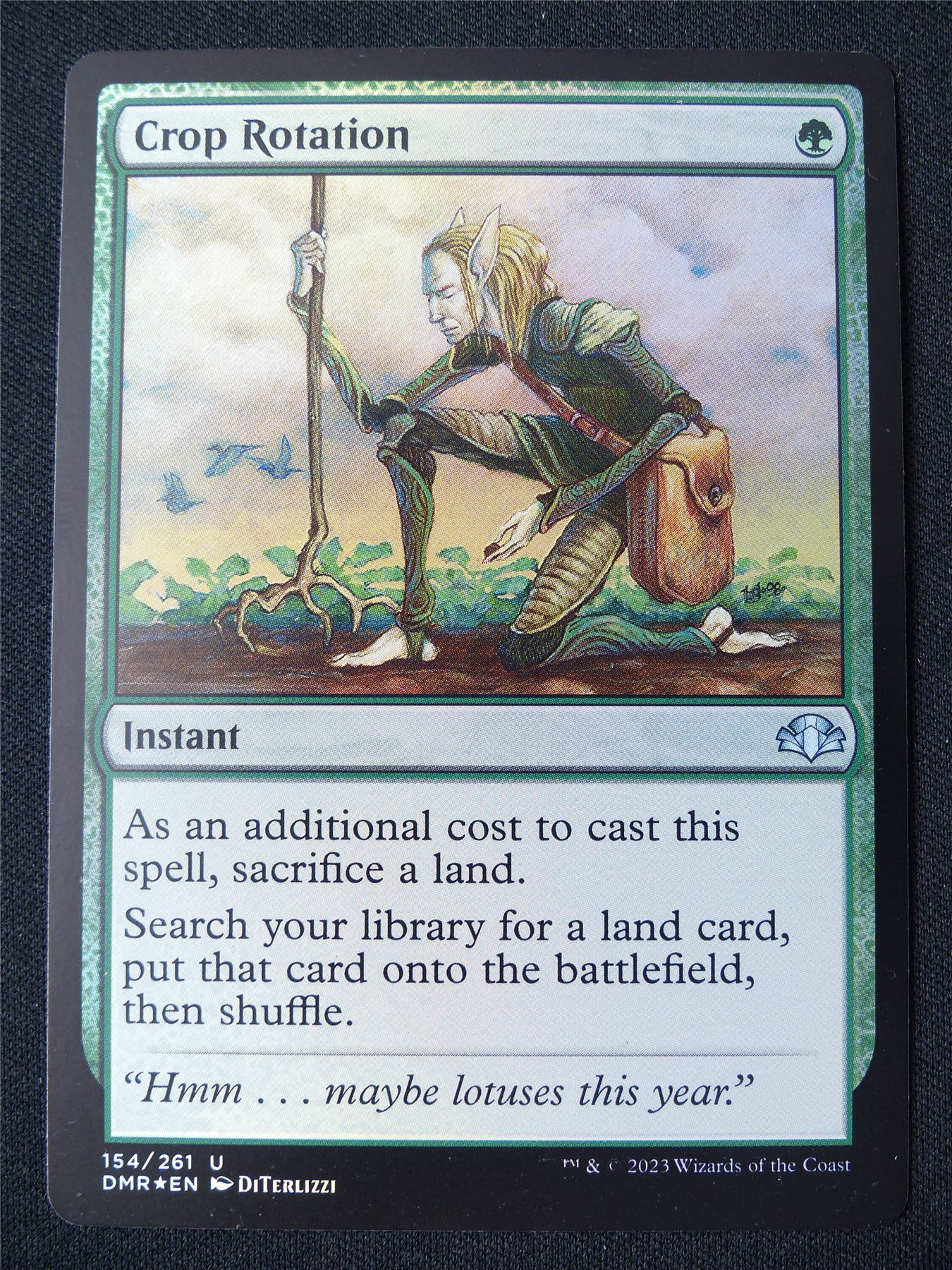 Crop Rotation Foil - DMR - Mtg Card #43A – Archeron