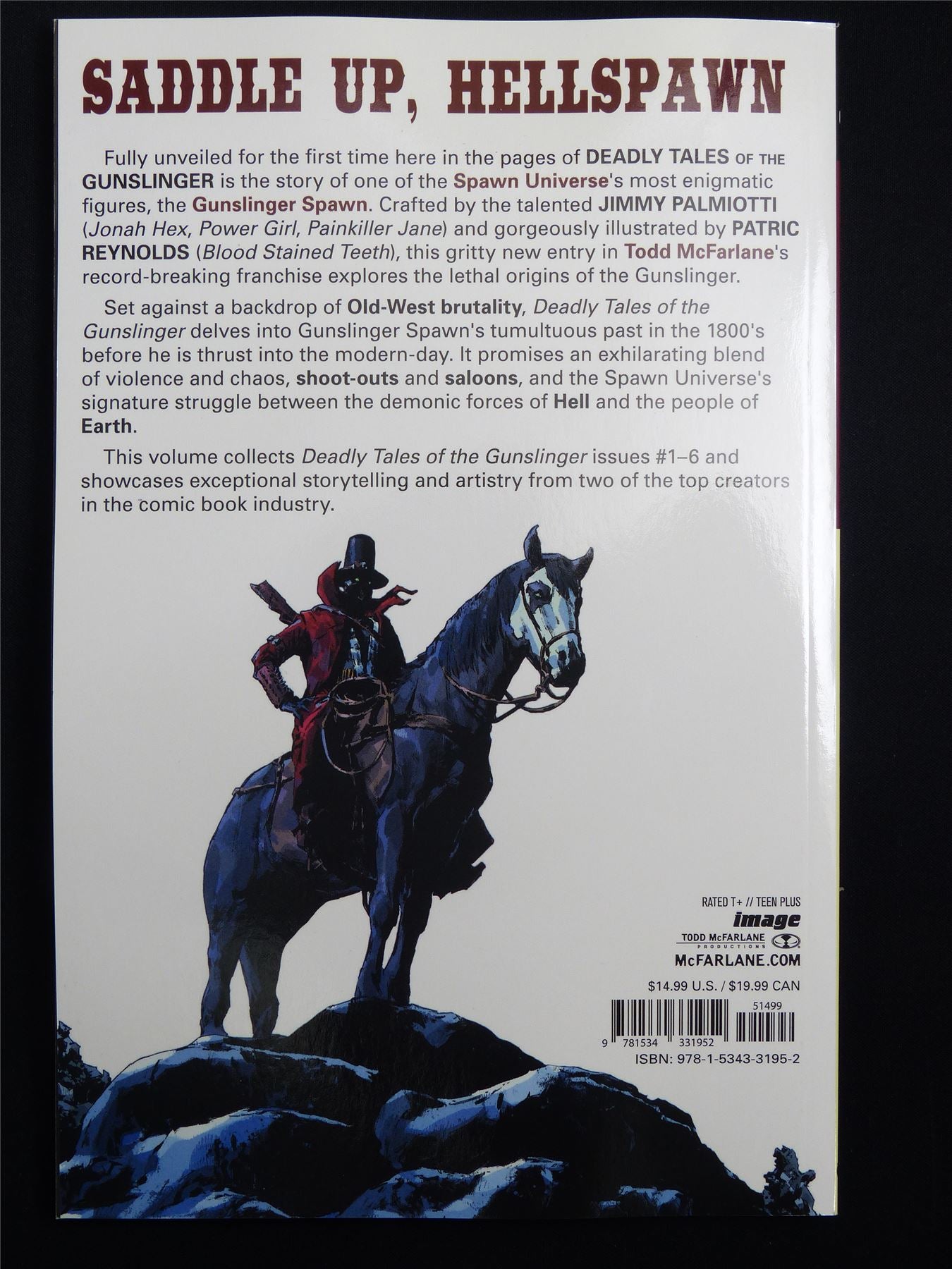 Spawn: Deadly Tales of the Gunslinger volume 1 - Image Graphic Softback #46Q