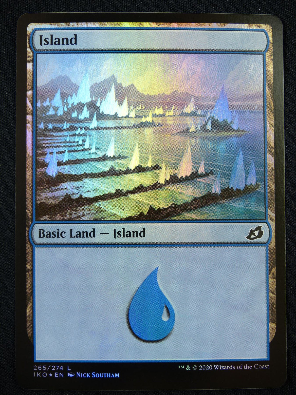 Island 265/274 Foil - Mtg Card #21J