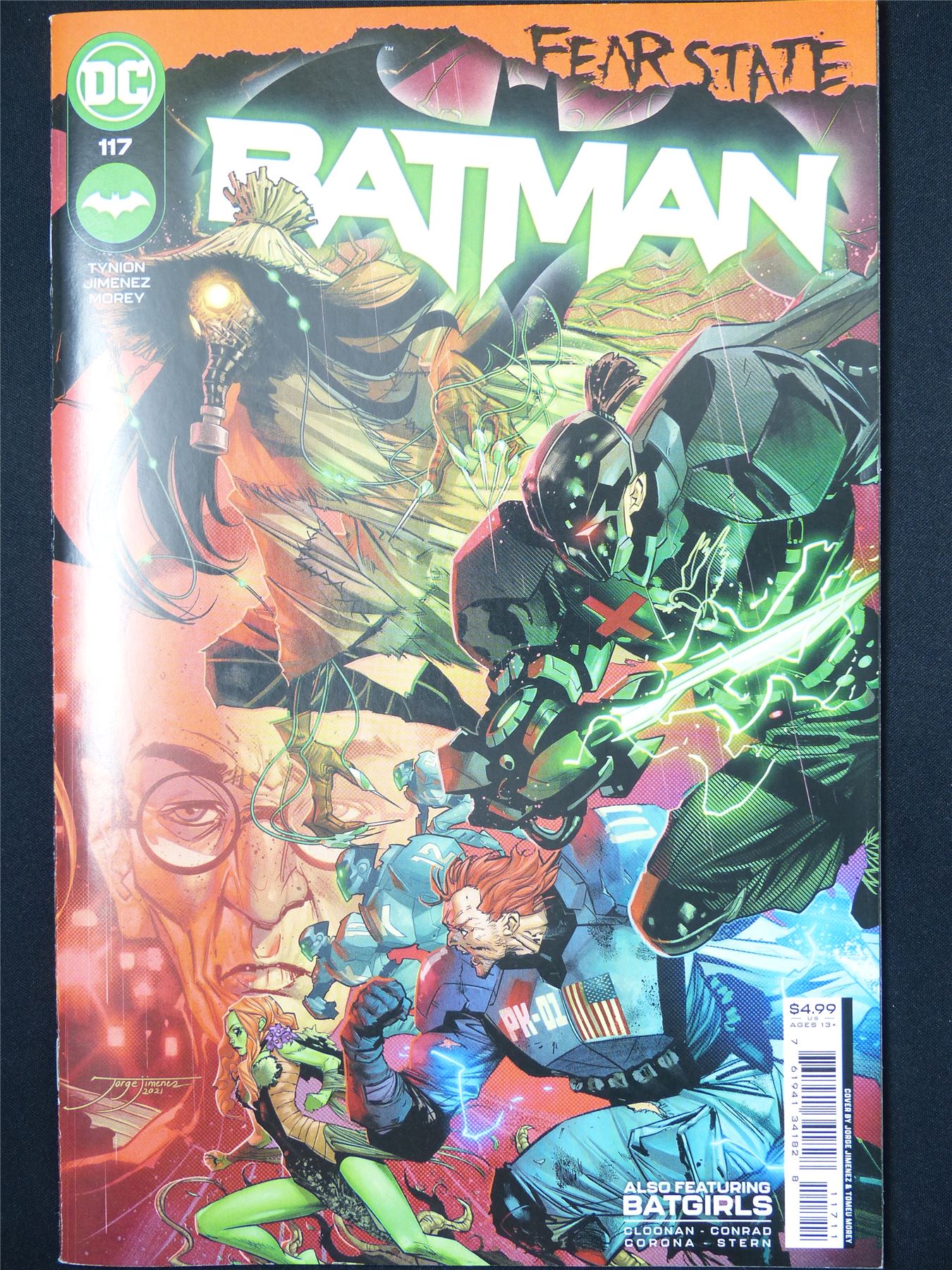 BATMAN #117 Fear State - B&B DC Comic #7R7