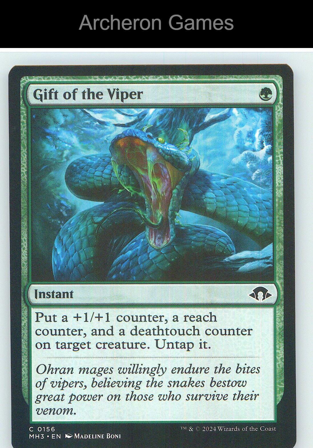 Gift of the Viper MH3 156 C MTG Card NM/EX+