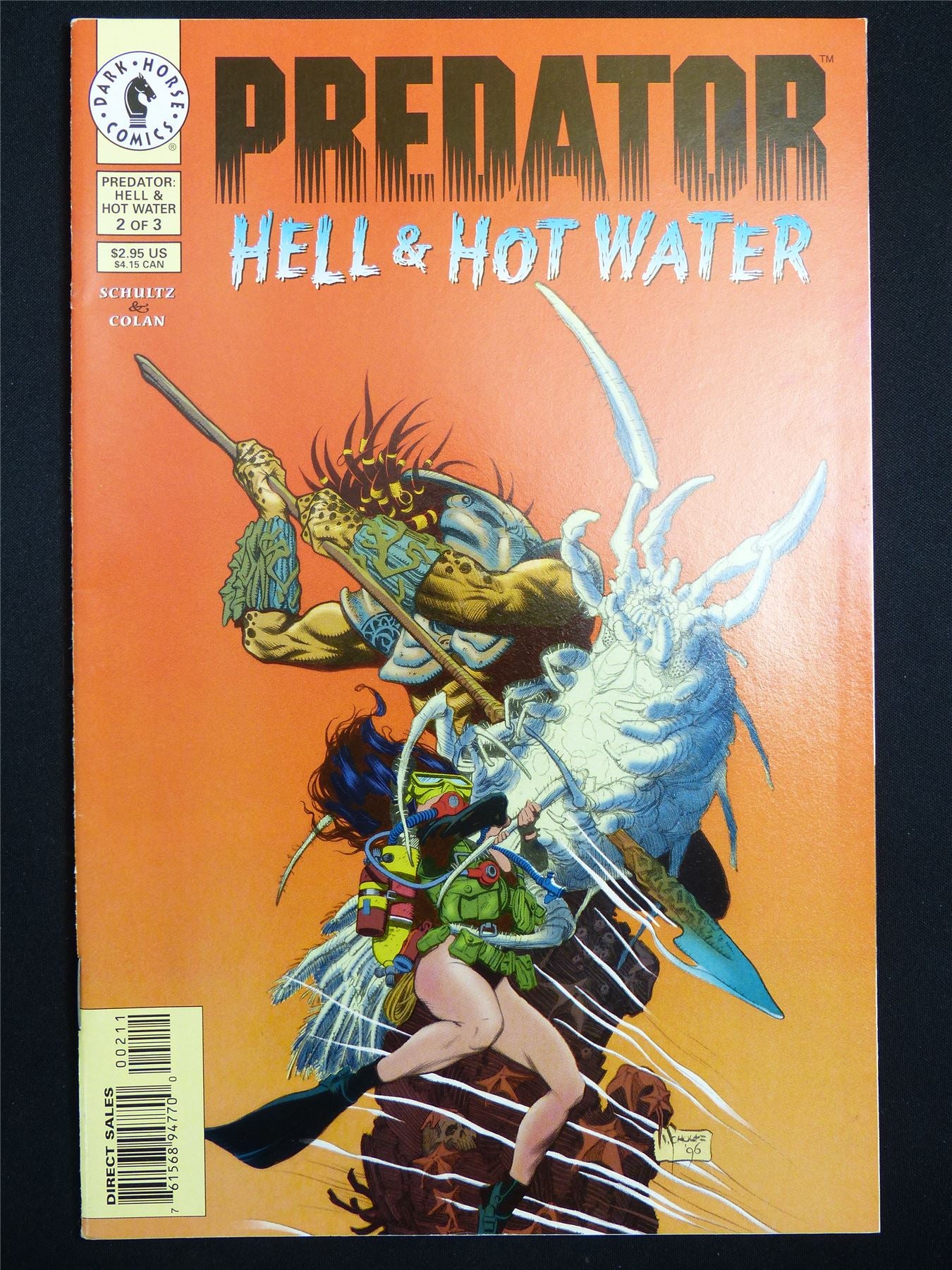 PREDATOR: Hell & Hot Water #2 Cvr A - Dark Horse Comic #37Q