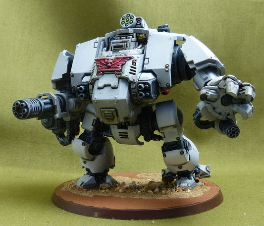Primaris Redemptor Dreadnought painted - White Scars - Warhammer 40K #4PD