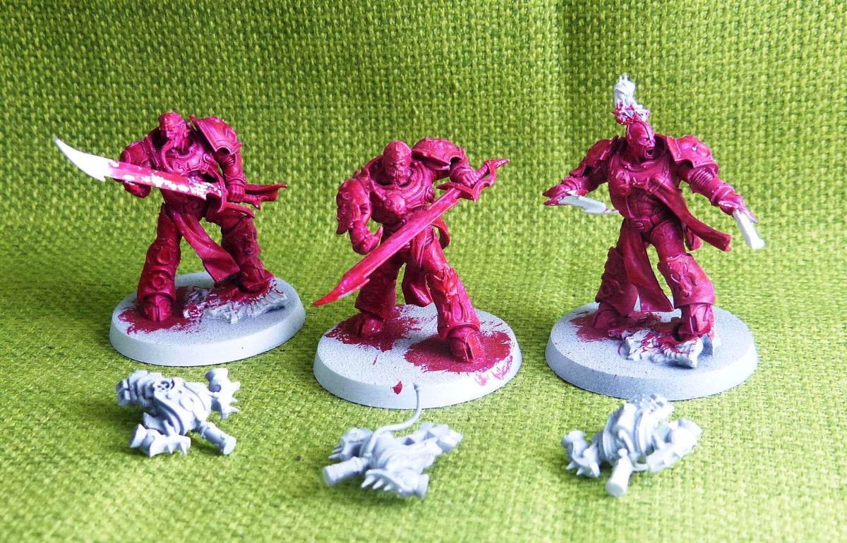 Emperor's Children - Flawless Blades (3) - Warhammer AoS 40k #BQ