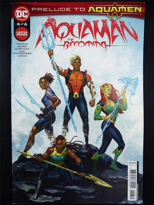 AQUAMAN: The Becoming #6 - DC Comic #PN