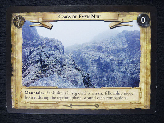 Crags of Emyn Muil 11 S 234 - LotR Card #182