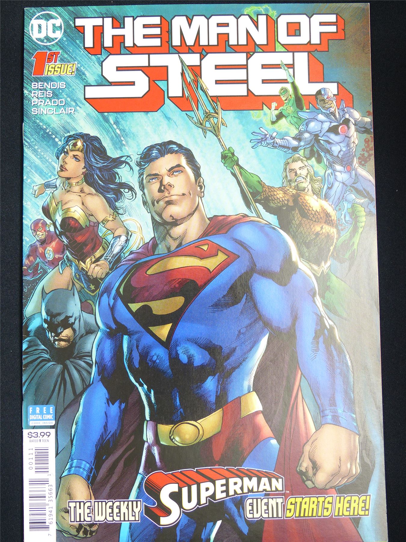 SUPERMAN The Man of Steel #1 - DC Comic #1Z