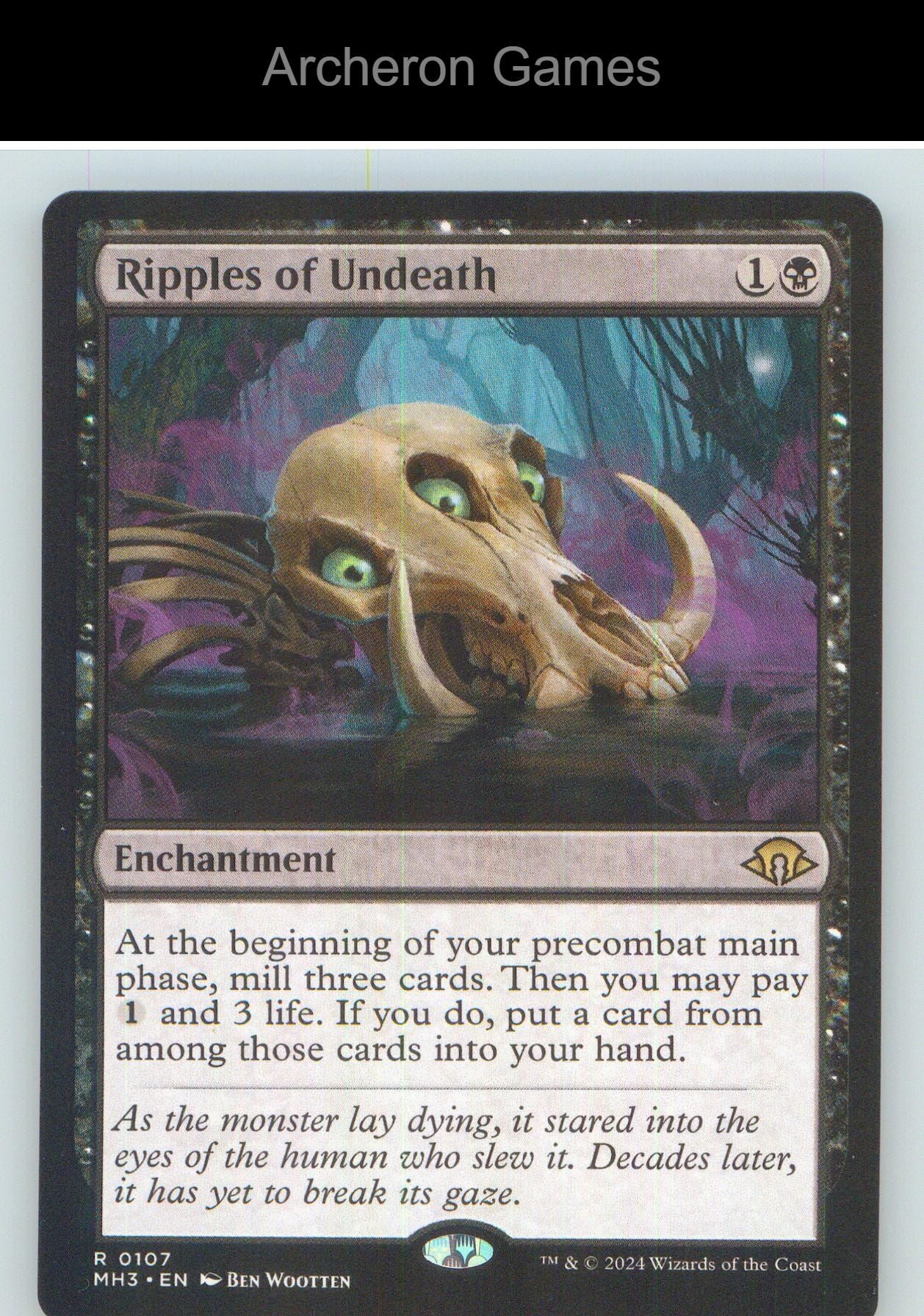 Ripples of Undeath MH3 107 R MTG Card NM/EX+