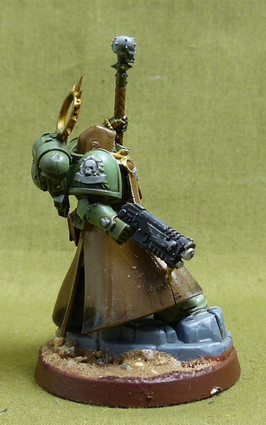 Chaplain painted - Space Marines - Warhammer 40K #2QR