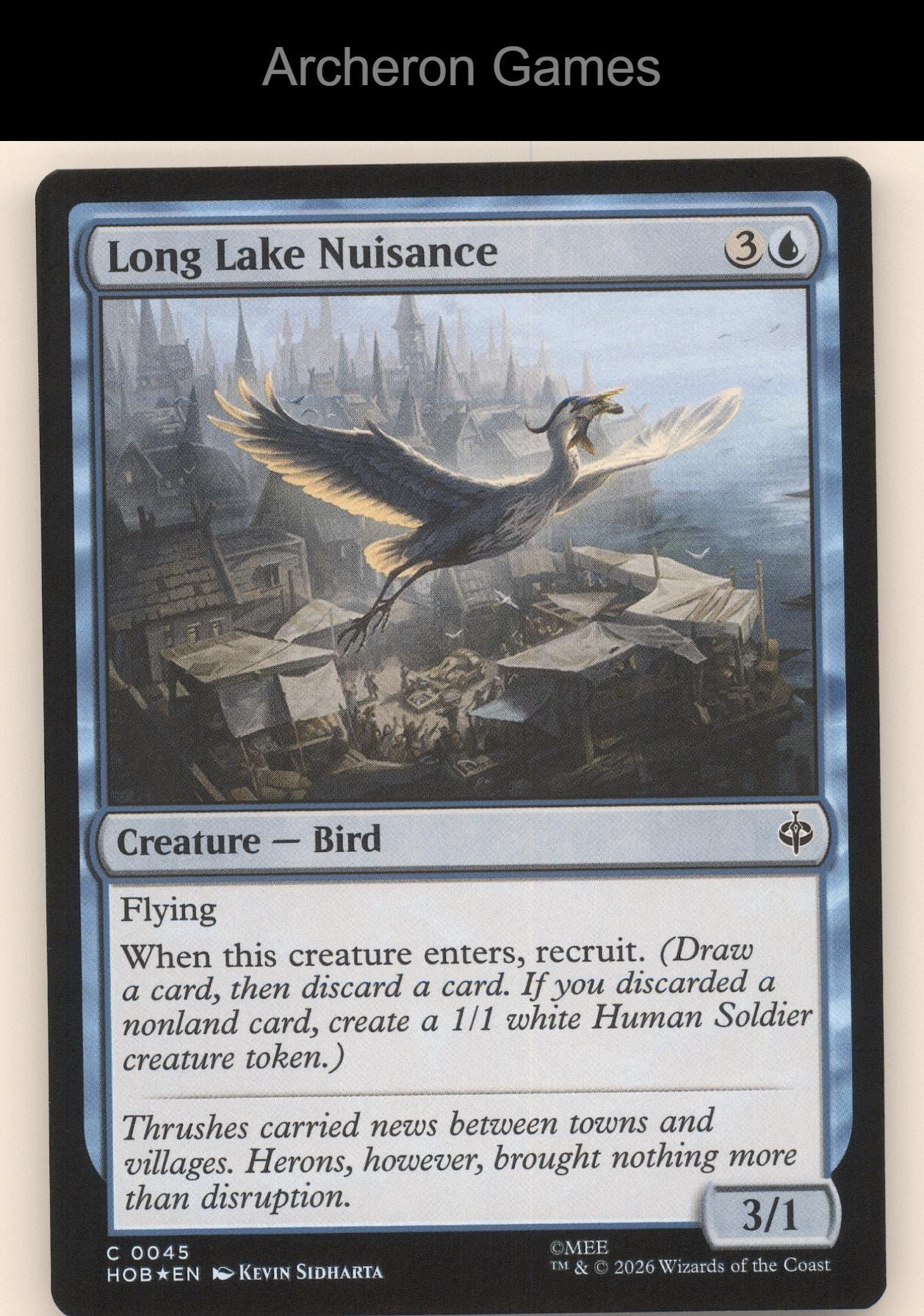 Long Lake Nuisance HOB 45 C MTG Card The Hobbit
