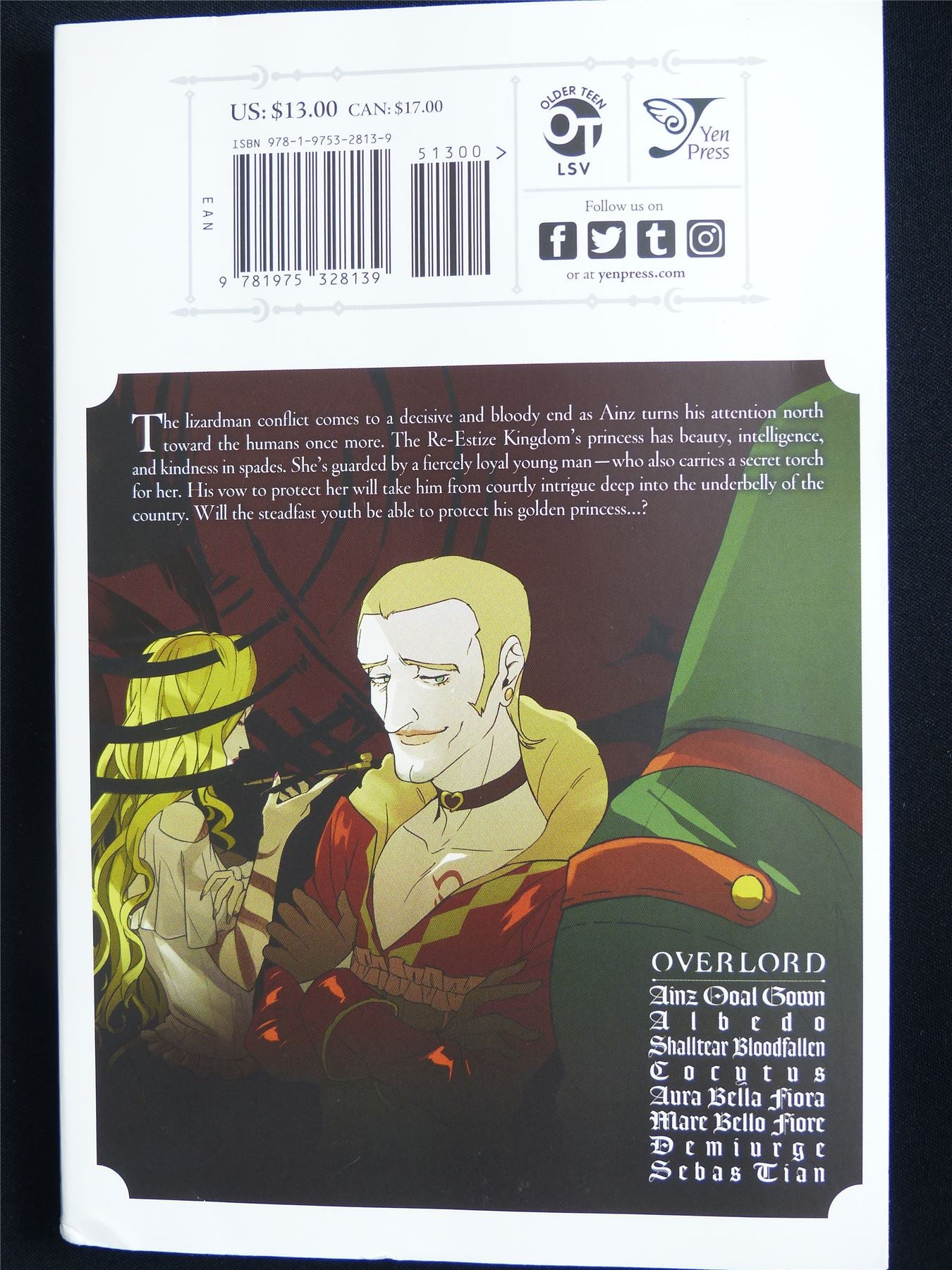 Overlord volume 6 - Yen Press Manga #1GR