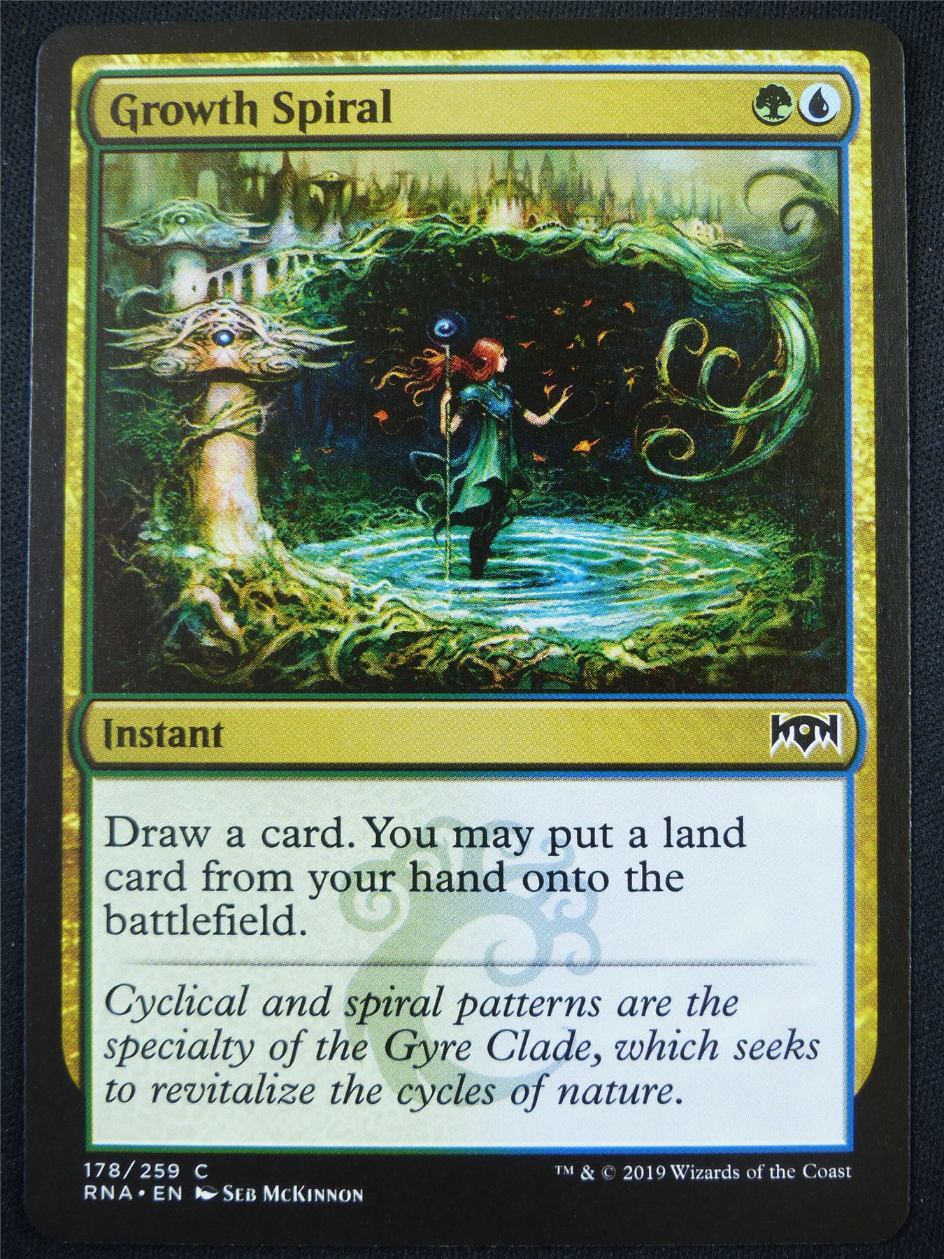 Growth Spiral - RNA - Mtg Card #5C6