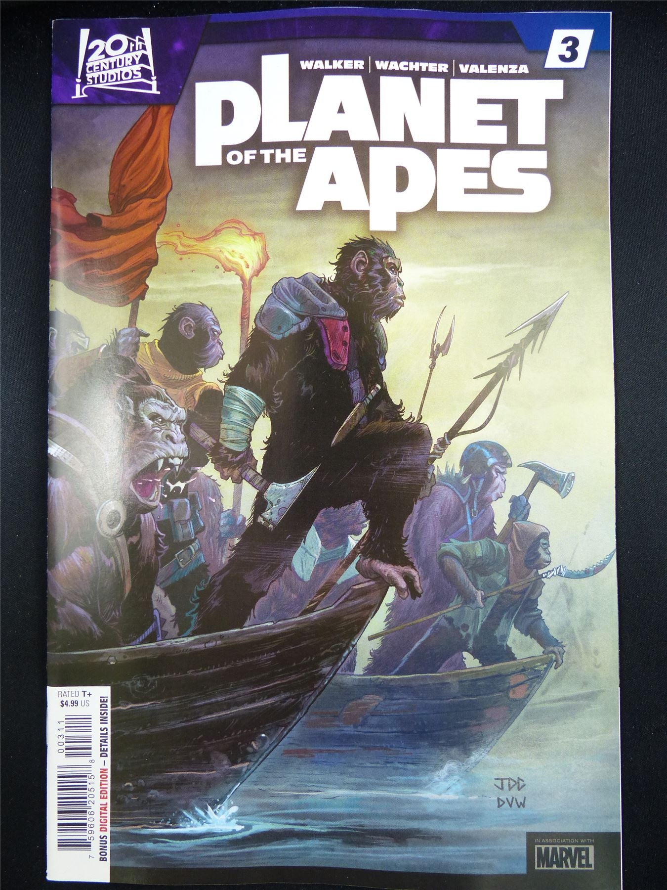 PLANET of the Apes #3 - Aug 2023 Marvel Comic #1H3