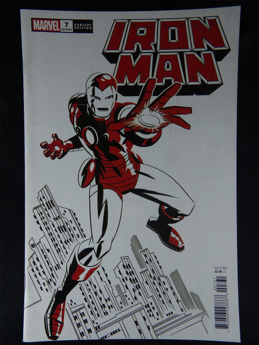 IRON Man #7 Variant Cvr - Marvel Comic #31V
