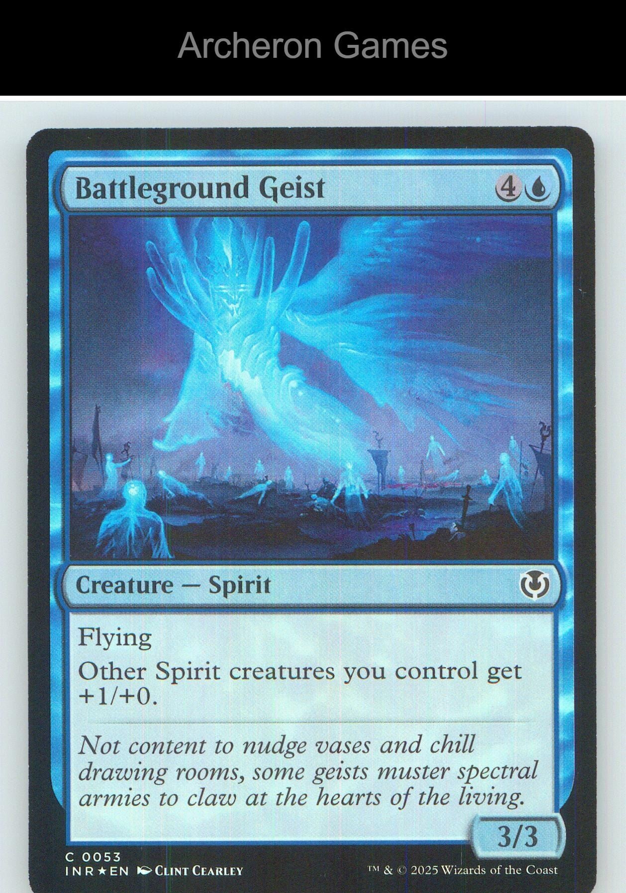 Battleground Geist INR 53 C MTG Card NM/EX+ Foil