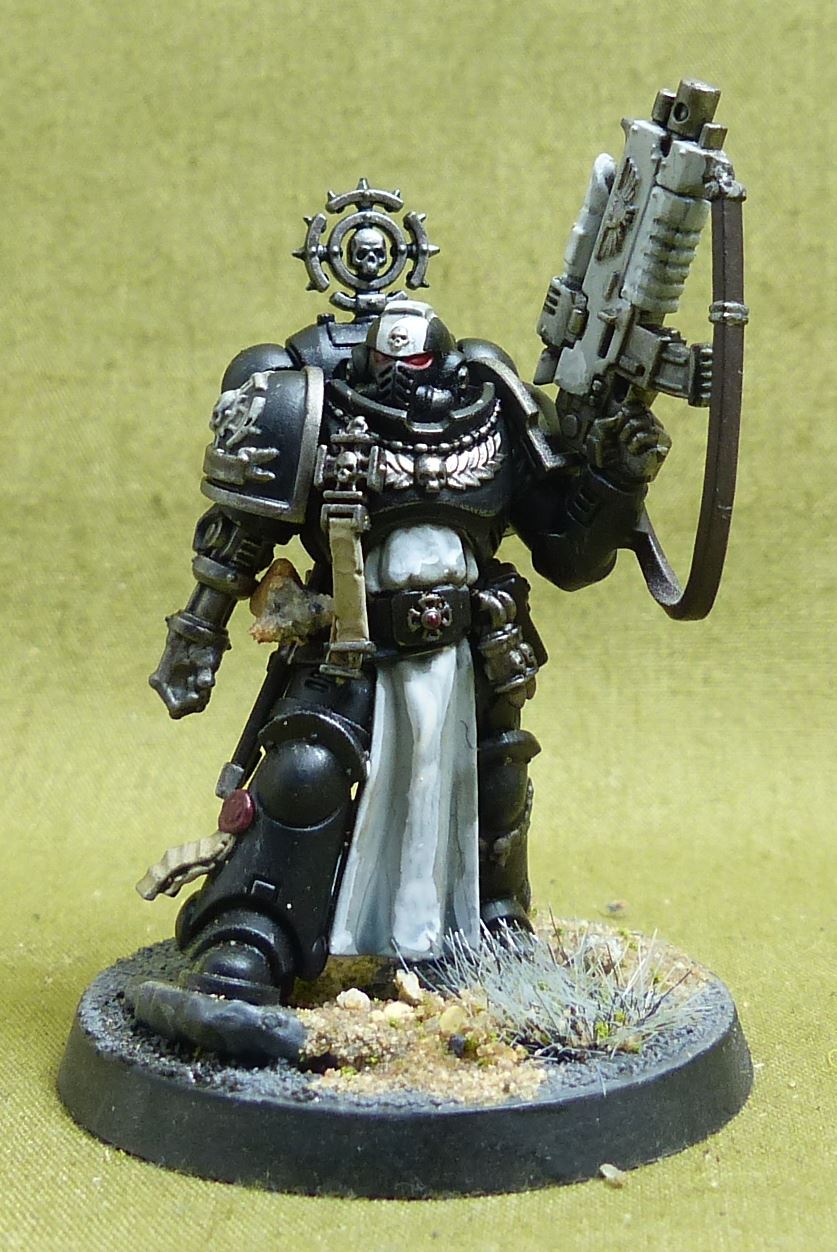 Company Veteran set of 1 painted - Iron Hands - Warhammer 40K #320
