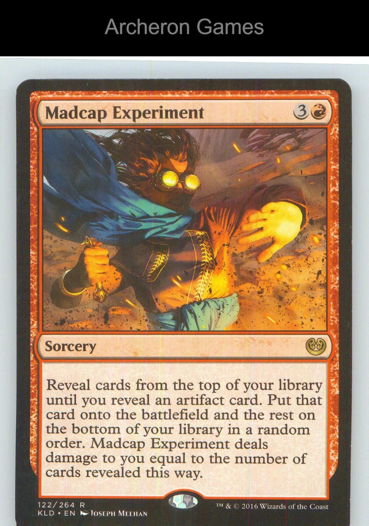 Madcap Experiment KLD 122 R MTG Card NM/EX+