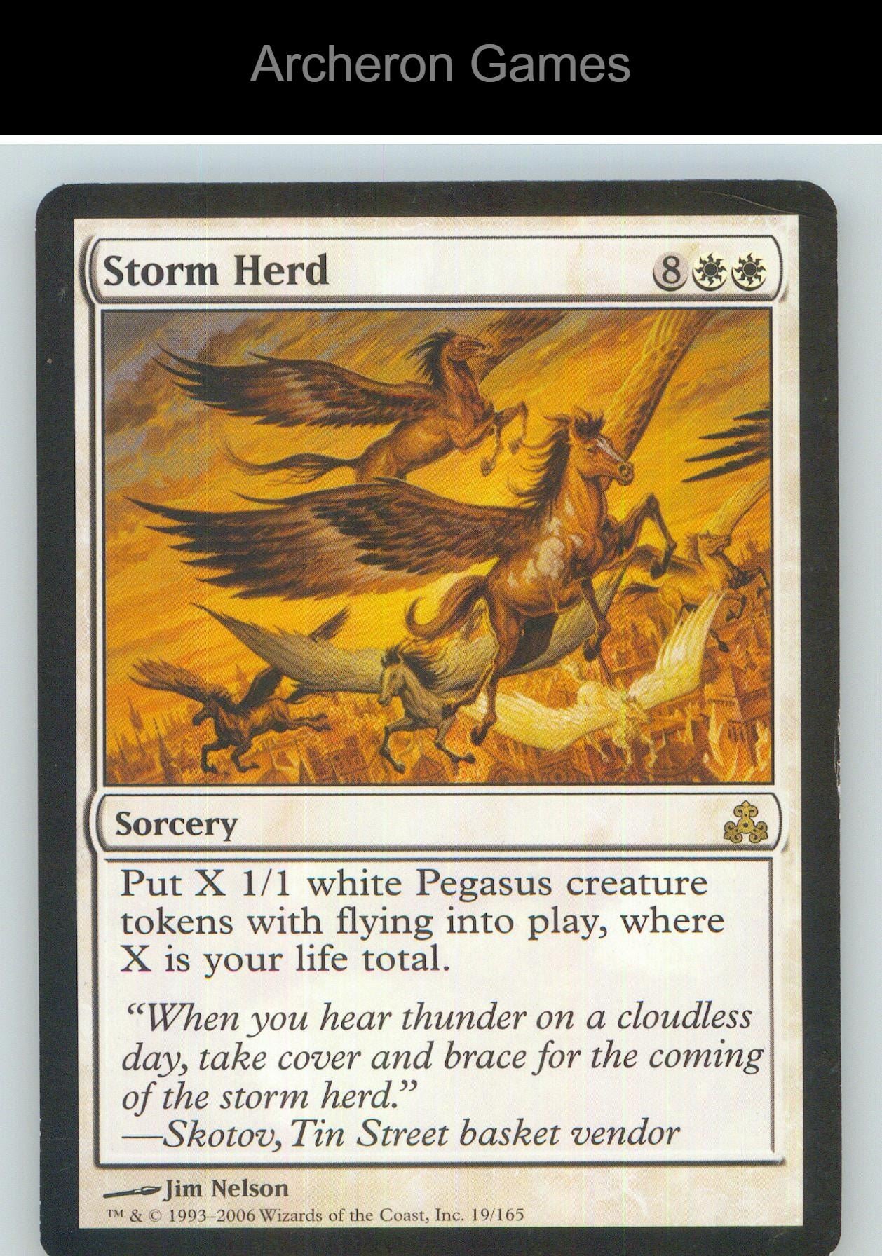 Storm Herd GPT 19 R MTG Card NM/EX+